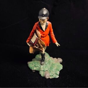 Children of the World Hand Painted Pewter-“The English Girl”-Retired